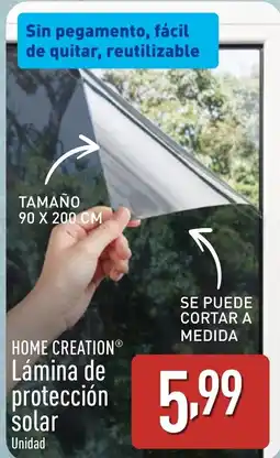 ALDI HOME CREATION Lámina de protección solar oferta