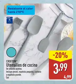 ALDI CROFTON Utensilios de cocina oferta