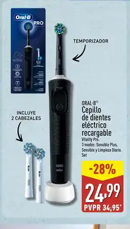 ALDI ORAL-B Cepillo de dientes eléctrico recargable oferta