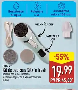 ALDI SILK'N Kit de pedicura Silk 'n fresh oferta