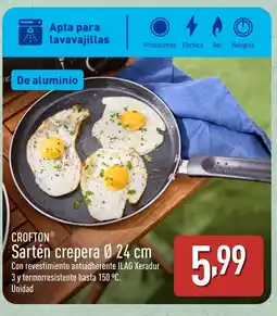 ALDI CROFTON Sartén crepera oferta