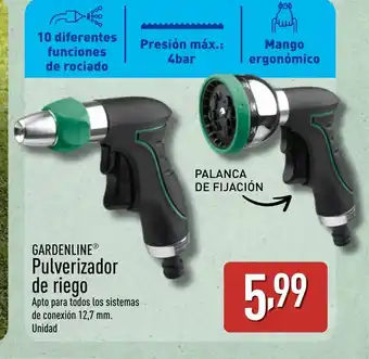 ALDI GARDENLINE Pulverizador de riego oferta