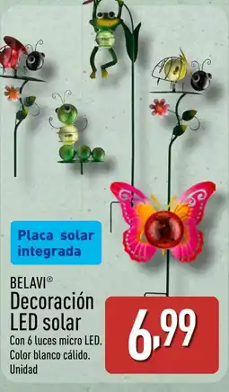 ALDI BELAVI Decoración LED solar oferta