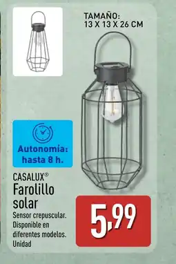 ALDI CASALUX Farolillo solar oferta