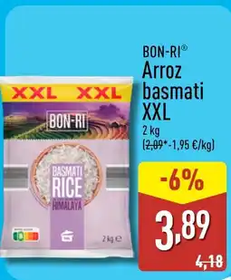 ALDI BON-RI Arroz basmati XXL oferta