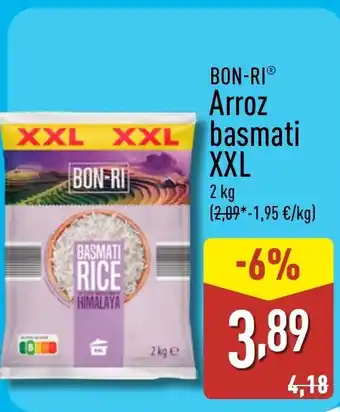 ALDI BON-RI Arroz basmati XXL oferta