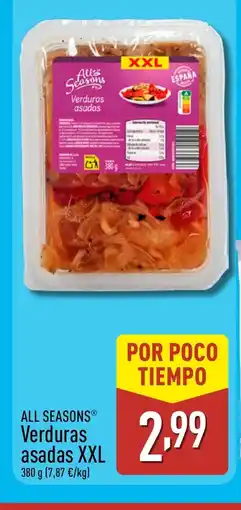 ALDI ALL SEASONS Verduras asadas XXL oferta