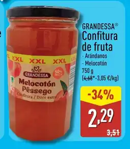 ALDI GRANDESSA Confitura de fruta oferta