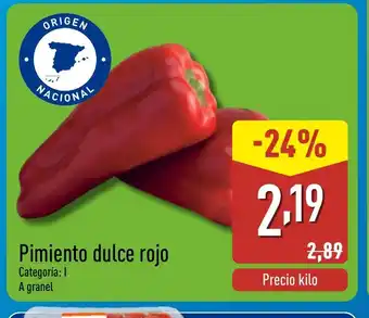 ALDI Pimiento dulce rojo oferta