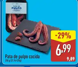 ALDI Pata de pulpo cocida oferta