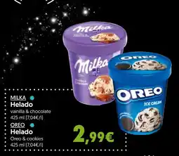 Hiper Usera MILKA Helado oferta