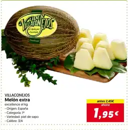 Hiper Usera VILLACONEJOS Melón extra oferta