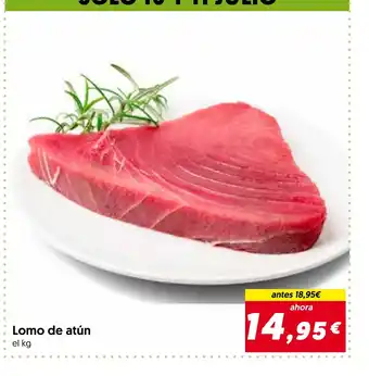 Hiper Usera Lomo de Lomo de atún el kg oferta