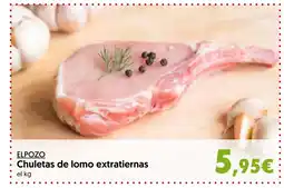 Hiper Usera ELPOZO Chuletas de lomo extratiernas oferta