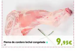 Hiper Usera Pierna de cordero lechal congelada oferta