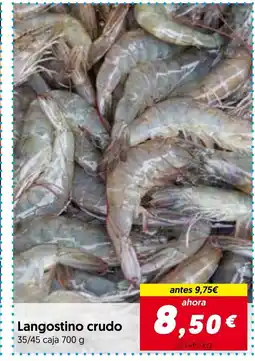 Hiper Usera Langostino crudo oferta