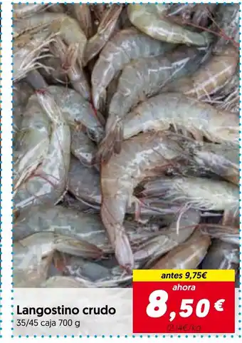 Hiper Usera Langostino crudo oferta