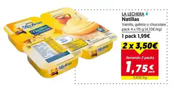 Hiper Usera LA LECHERA Natillas oferta