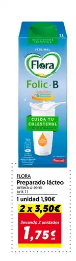 Hiper Usera FLORA Preparado lácteo oferta
