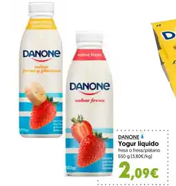 Hiper Usera DANONE Yogur liquido oferta