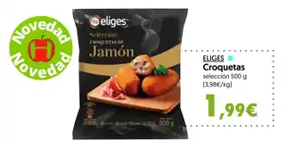 Hiper Usera ELIGES Croquetas oferta