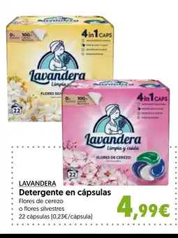 Hiper Usera LAVANDERA Detergente en cápsulas oferta