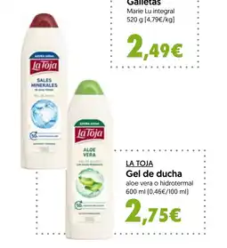 Hiper Usera LA TOJA Gel de ducha oferta