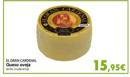 Hiper Usera EL GRAN CARDENAL Queso oveja oferta