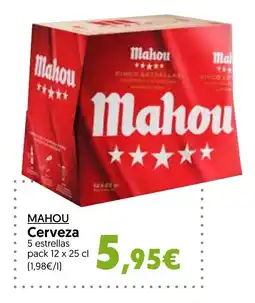 Hiper Usera MAHOU Cerveza oferta