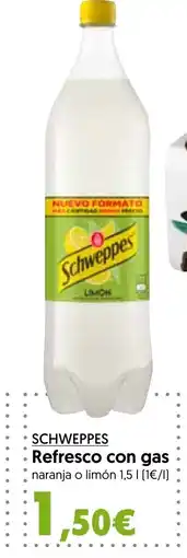 Hiper Usera SCHWEPPES Refresco con gas oferta