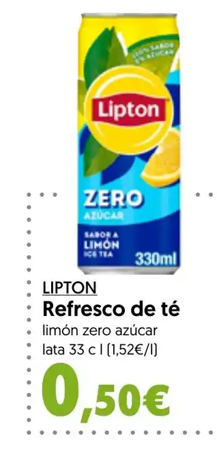 Hiper Usera LIPTON Refresco de té limón oferta