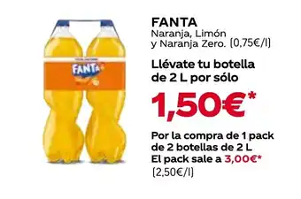 Hiper Usera FANTA Naranja, Limón oferta