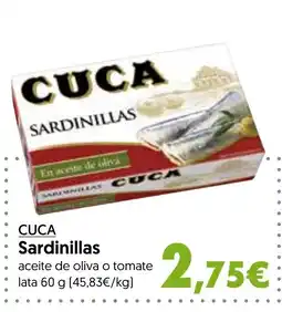 Hiper Usera CUCA Sardinillas oferta