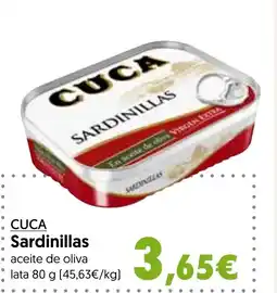 Hiper Usera CUCA Sardinillas oferta