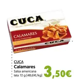 Hiper Usera CUCA Calamares oferta