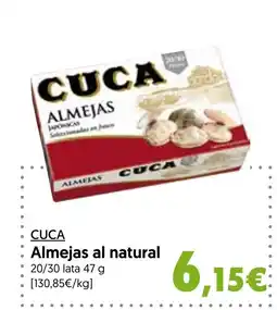 Hiper Usera CUCA Almejas al natural oferta