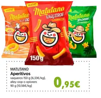 Hiper Usera MATUTANO Aperitivos oferta