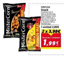 Hiper Usera GREFUSA Snack oferta
