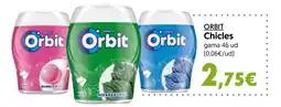 Hiper Usera ORBIT Chicles oferta