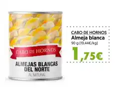 Hiper Usera CABO DE HORNOS Almeja blanca oferta