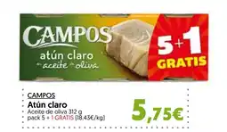 Hiper Usera CAMPOS Atún claro oferta