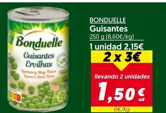 Hiper Usera BONDUELLE Guisantes oferta