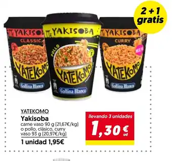 Hiper Usera YATEKOMO Yakisoba oferta