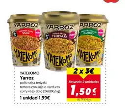 Hiper Usera YATEKOMO Yarroz oferta