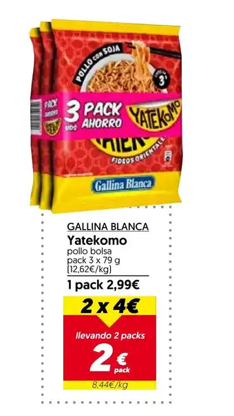 Hiper Usera GALLINA BLANCA Yatekomo oferta