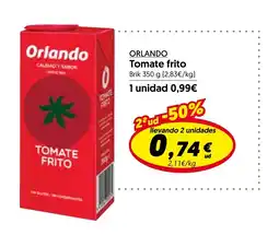 Hiper Usera ORLANDO Tomate frito oferta