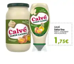 Hiper Usera CALVÉ Salsa fina oferta