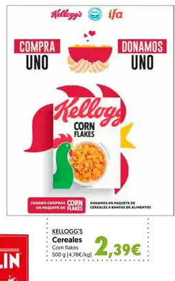 Hiper Usera KELLOGG'S Cereales oferta