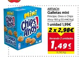 Hiper Usera ARTIACH Galletas mini oferta