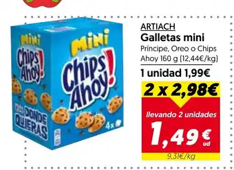 Hiper Usera ARTIACH Galletas mini oferta